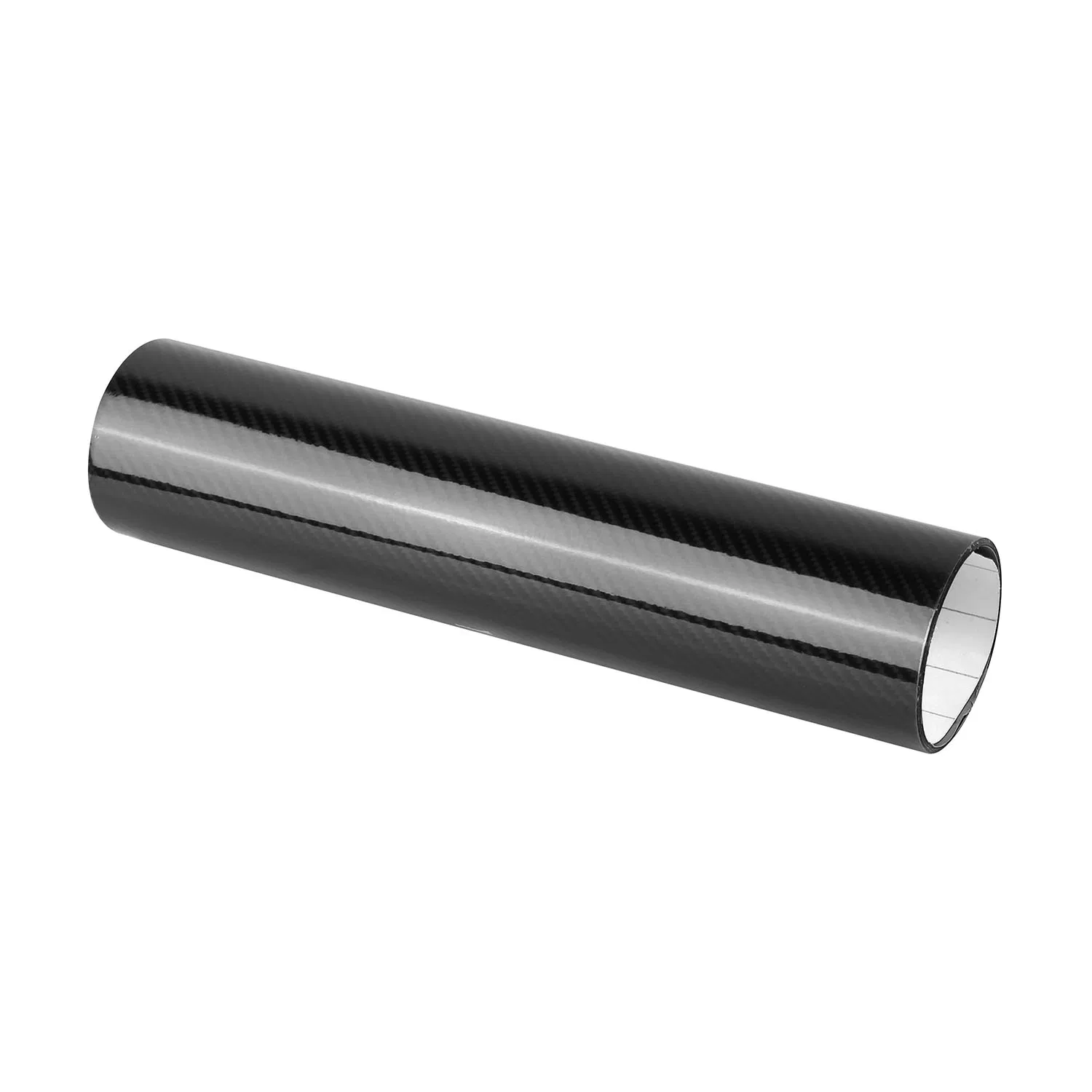 Black 7D Carbon Fiber Car Wrap High Gloss Vinyl Wrap Film Roll Bubble Free Air Release…