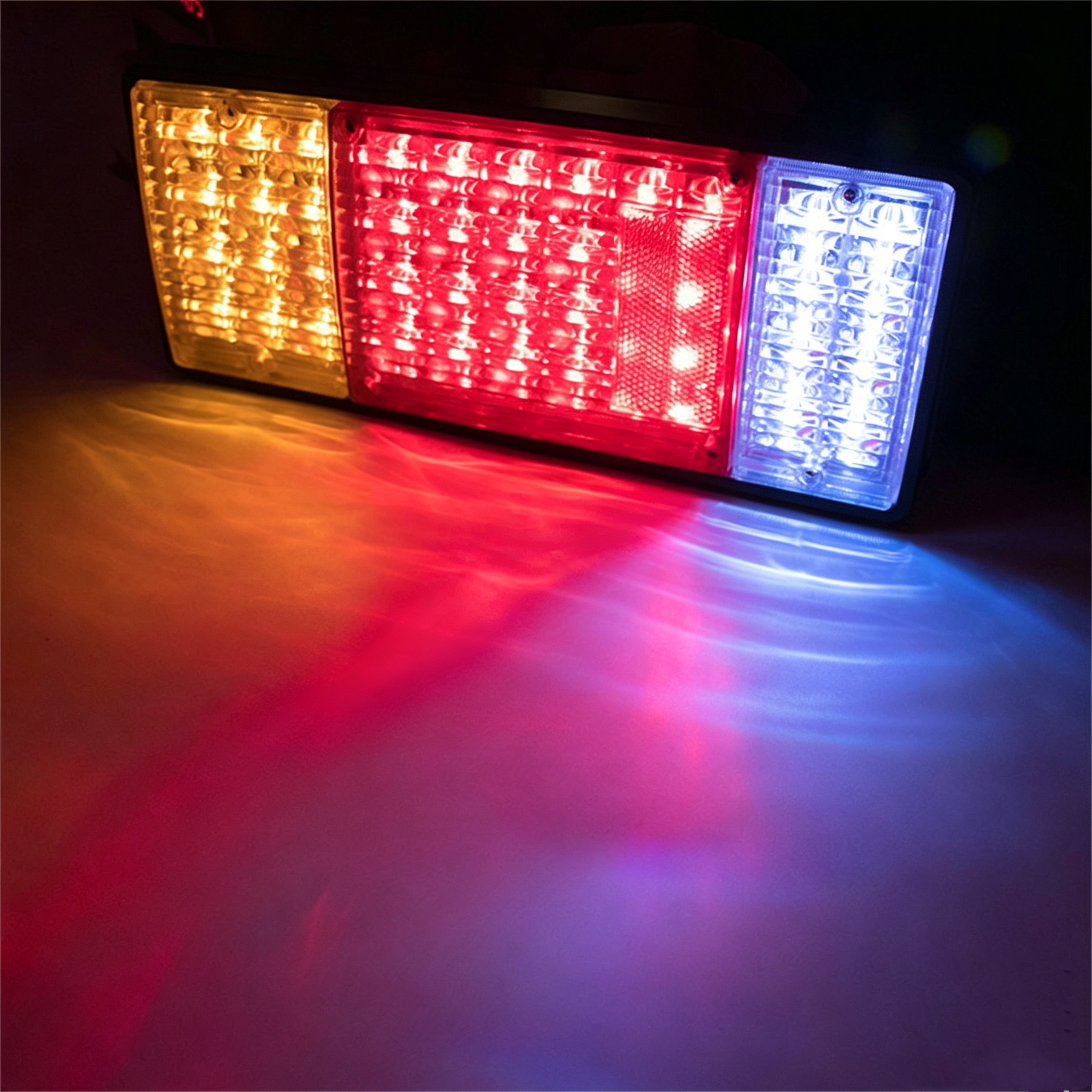 2X 44LED Tail Lights Trailer Ute Caravan Truck Stop Indicator Rear LAMP 10-30V