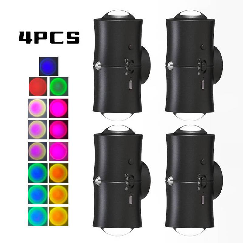 4-Pack Motion Sensor Night Light Rechargeable