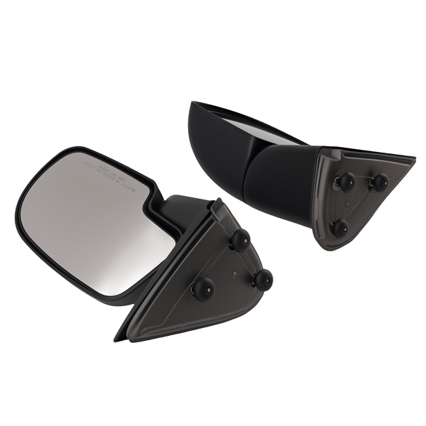 Black Side Mirrors Fit For Chevrolet Silverado GMC Sierra 1500 2500 99-07 15037957