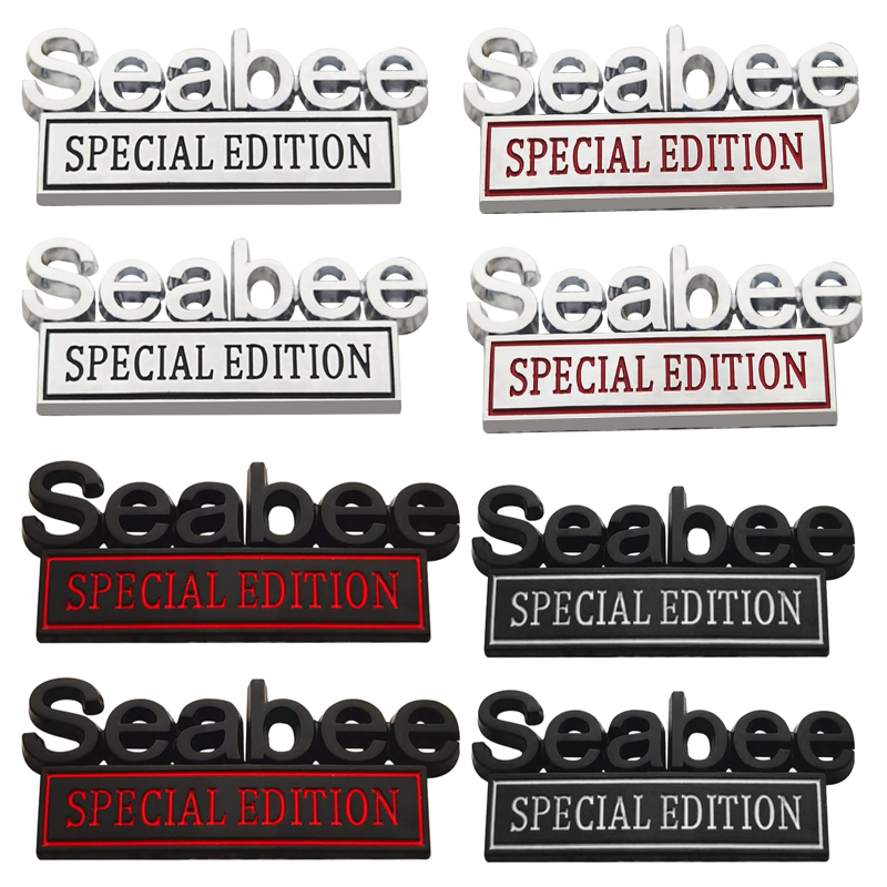 2pack Seabee Special Edition Emblems, Seabee Emblem 3D Badge Decal Car Truck…