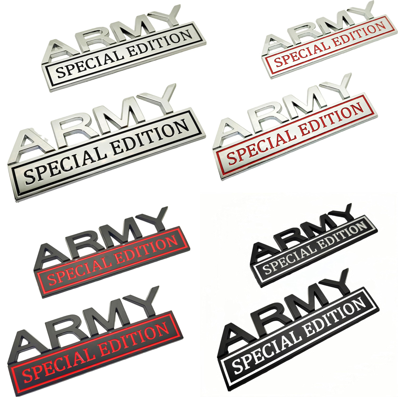 2pack Army Special Edition Emblems, Army Car Emblem 3D Badge Decal Car Truck…