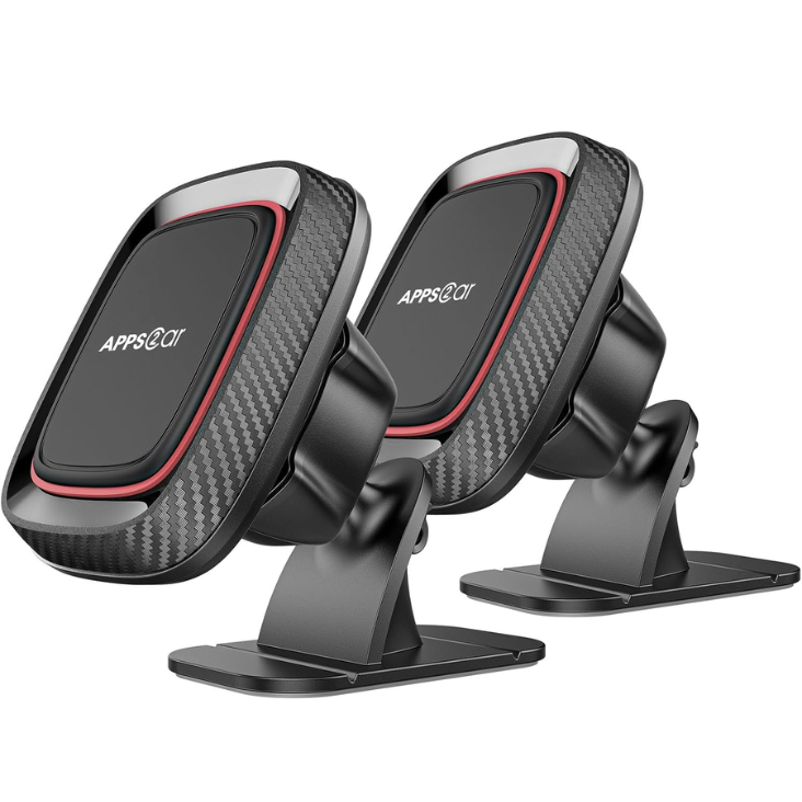 APPS2Car 2 Pack Magnetic Phone Holder For Car, Dashboard Magnet Car Mount