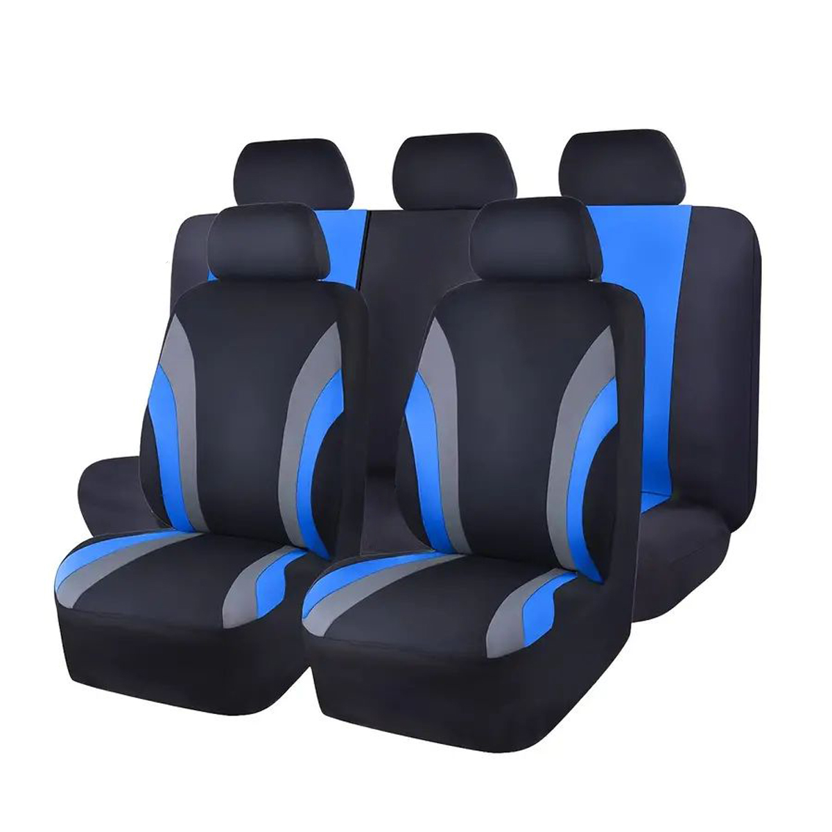 5-Seat Car Seat Cover, Classic And Timeless Design, Thin 2mm Thickness, Suitable For All…