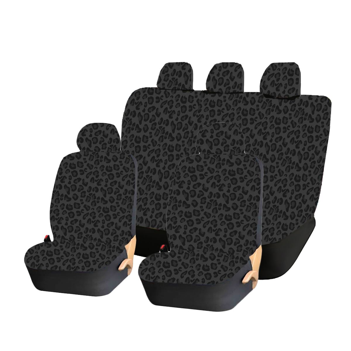 5-Seat Car Seat Cover, Classic And Timeless Design, Thin 2mm Thickness, Suitable For All…