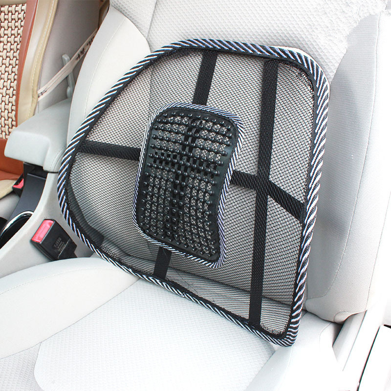 Breathable Lumbar Support Cushion, Ergonomic Waist Back Rest Pad For Car Seat And Office…