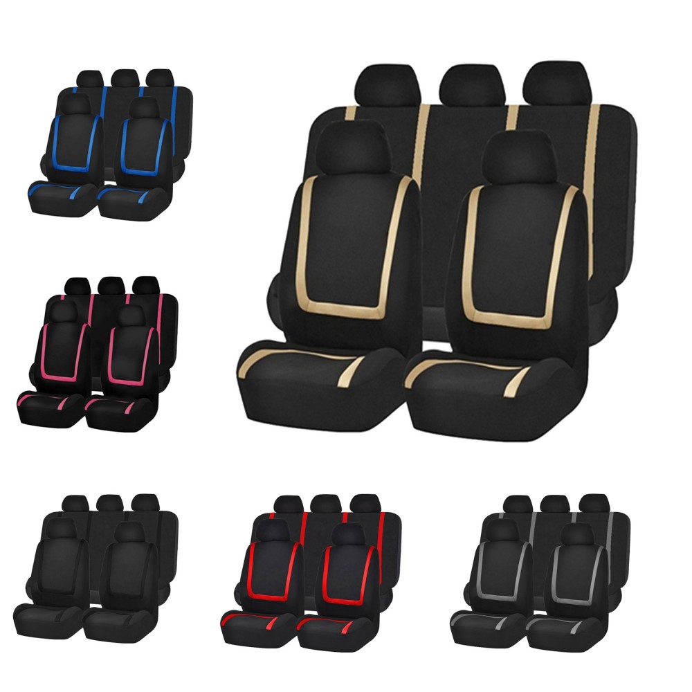 5-Seat Car Seat Cover, Classic And Timeless Design, Thin 2mm Thickness, Suitable For All…