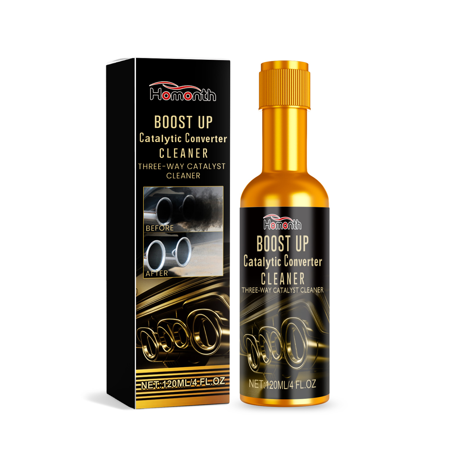 Catalytic Converter Cleaner, Engine Internal Carbon Deposit Remover