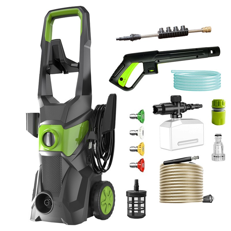 High Pressure Washer Spray Gun Jet Lance And 10M Washing Hose Kit For Car Patio