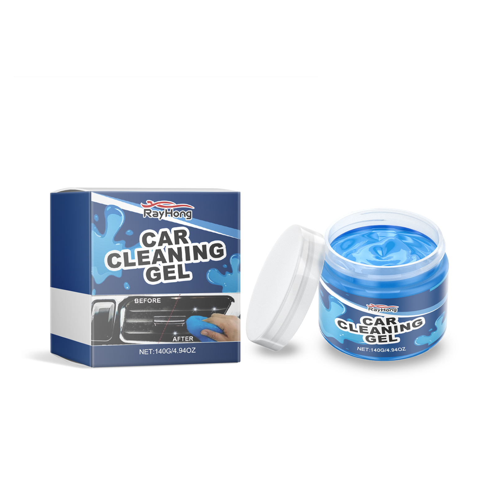 Car Cleaning Gel, Interior Crevice Vent Detailing Putty