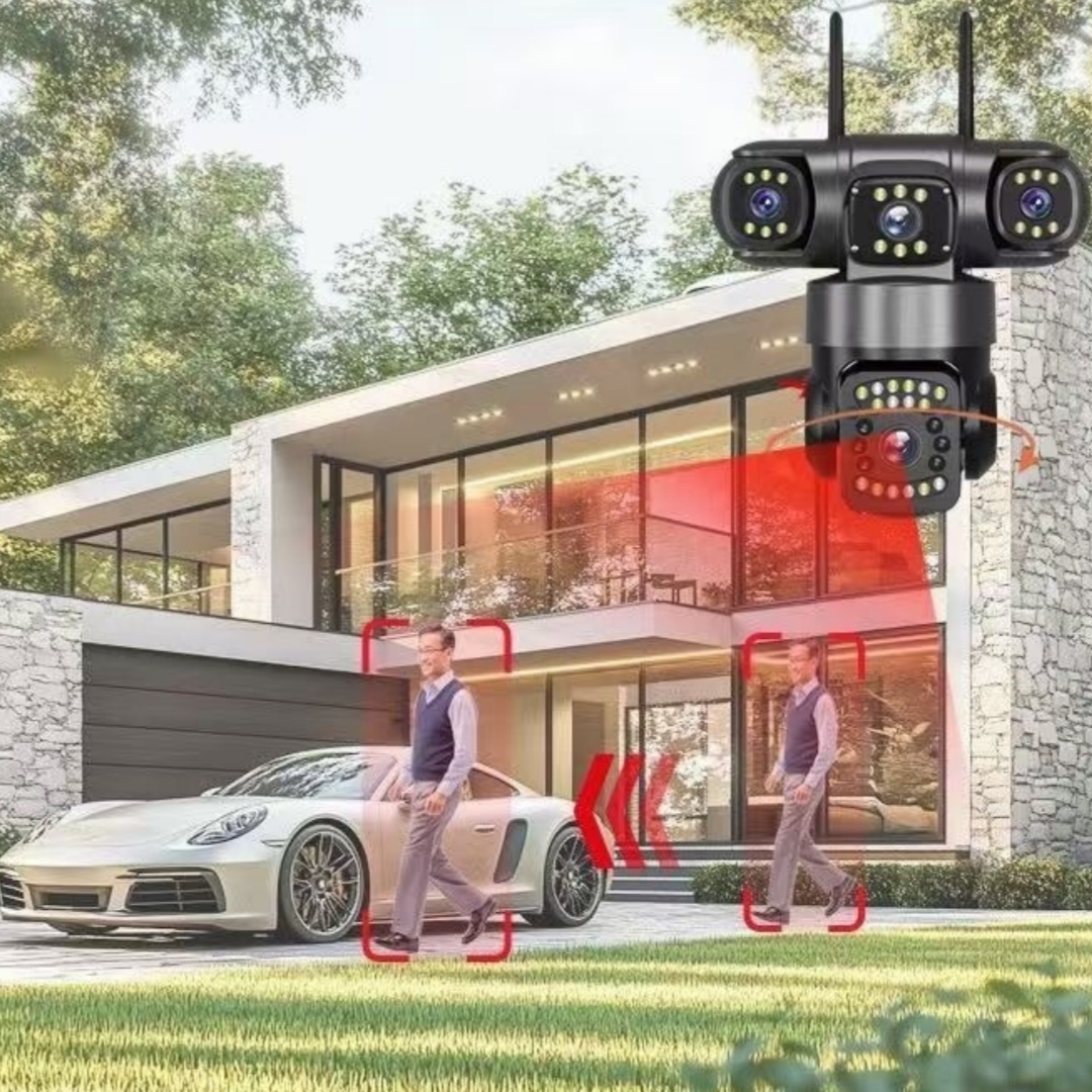 Home Camera Connects To Your Phone For Remote High-definition Video And Two-way Audio