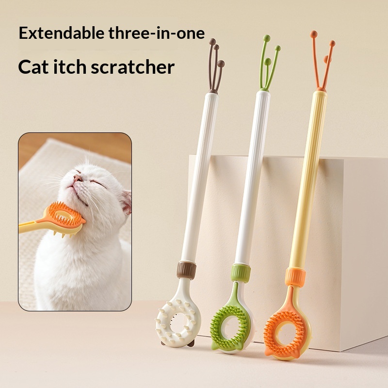 Retractable Pet Cat Teaser Wand Toy