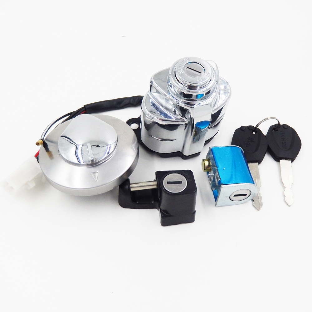 Suitable For Motorcycle Ignition Switch And Fuel Tank Cap Lock Set