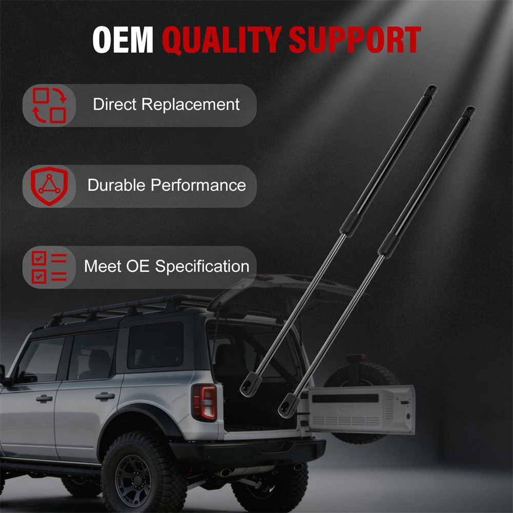 2X Rear Support Lift 68282670AA For -25 -Jeep Wrangler Liftgate Gas Cylinder