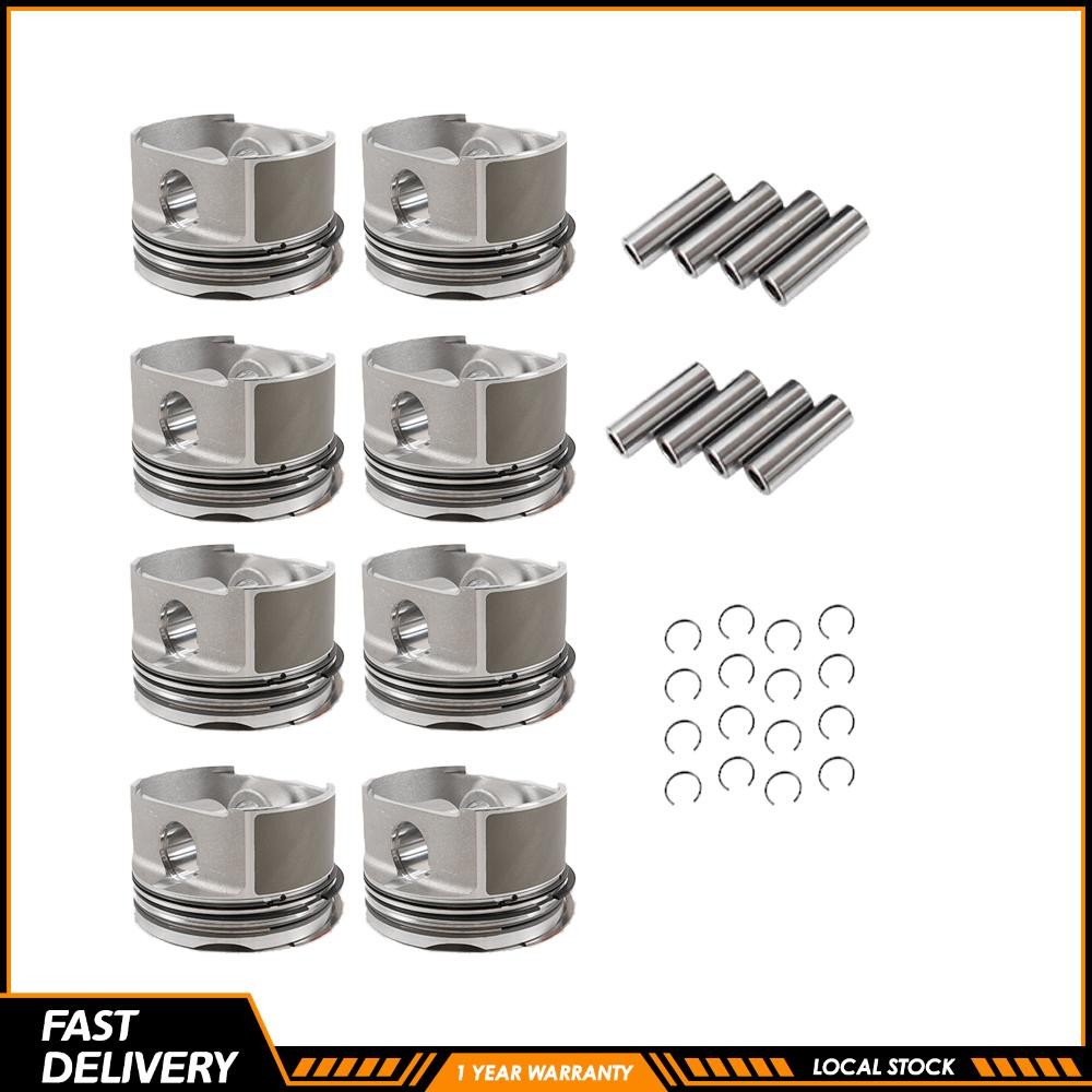M48.50 4.5L V8 8X Pistons & Rings Kit 93mm Diameter For Porsche Cayenne Turbo S 955 9PA