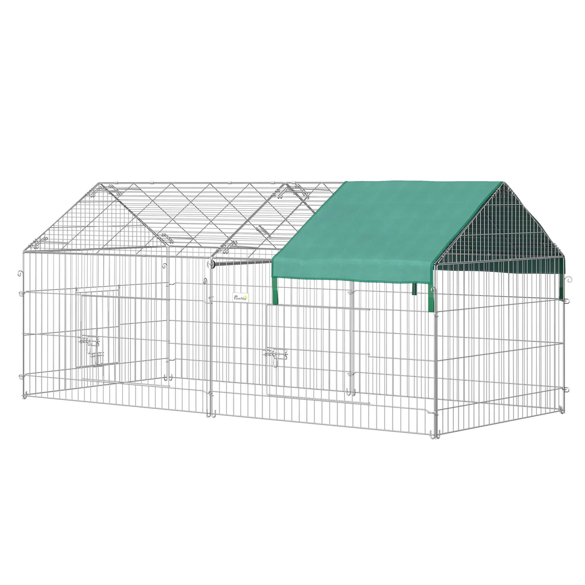 87x41x41-IN Catio Rabbit Guinea Pig Cage Chicken Coop Run, Small Animal Enclousure…