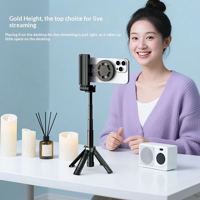 Mini Phone Selfie Stick Magnetic Holder