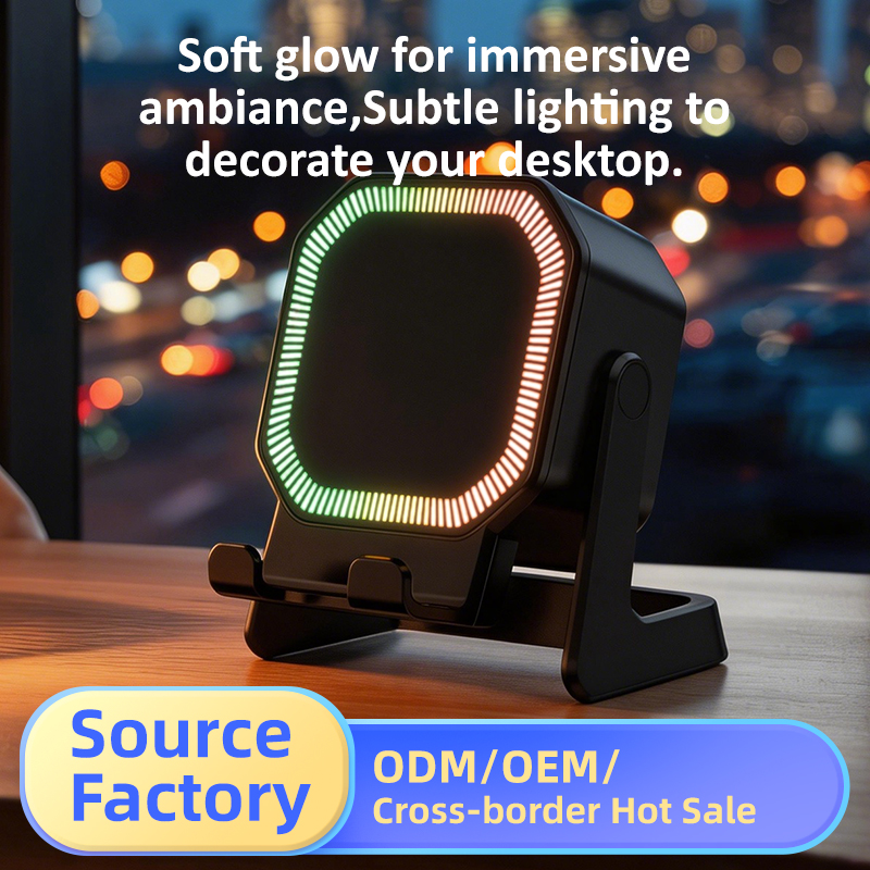 Multifunctional Induction Bluetooth Speaker, Phone Tablet Stand Holder With RGB Ambient…
