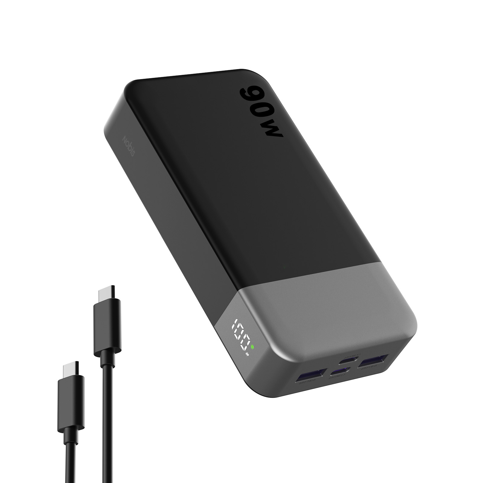 French Overseas Warehouse NOBIS 90W Portable Charger 20000mAh Fast Charging Power Bank…