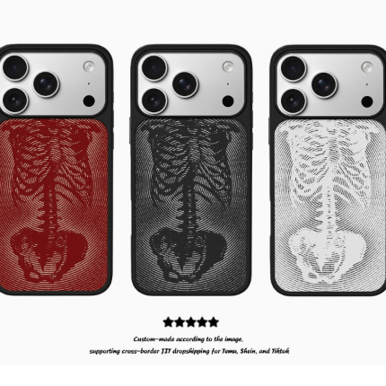 Silver Ore Matte Acrylic Phone Case