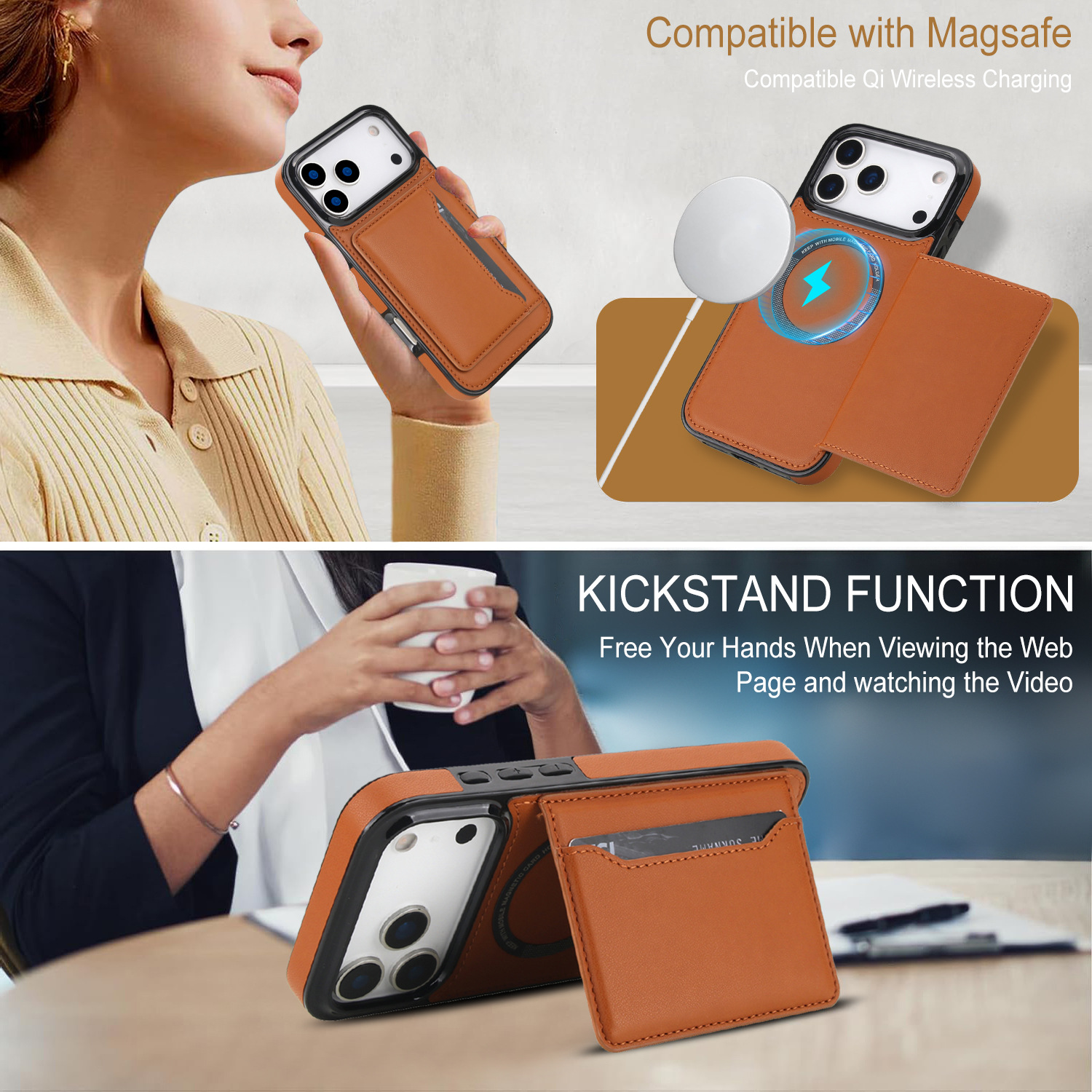Best-selling Item Magnetic Car Mount Compatible With Flip Style Leather Cases
