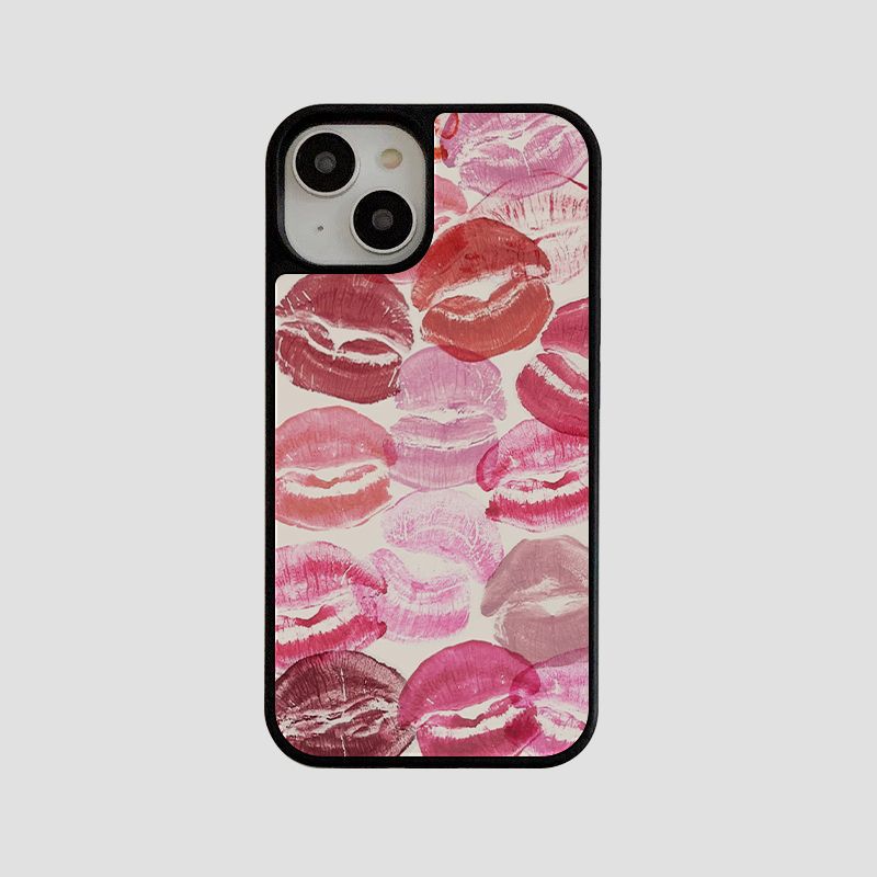 Flaming Red Lips Compatible Phone Case