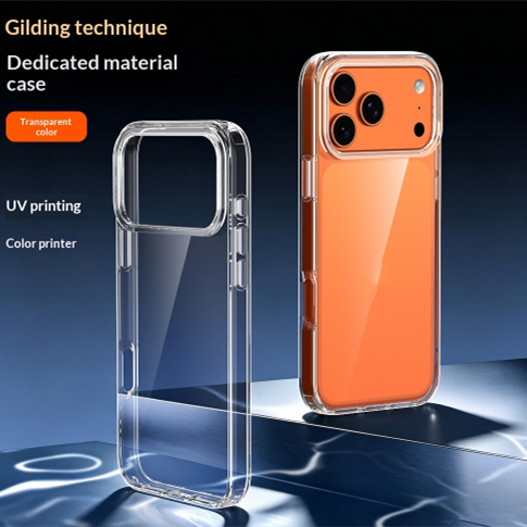 Printed, Transparent Case With A Removable Lens Frame For Color Painted Designs