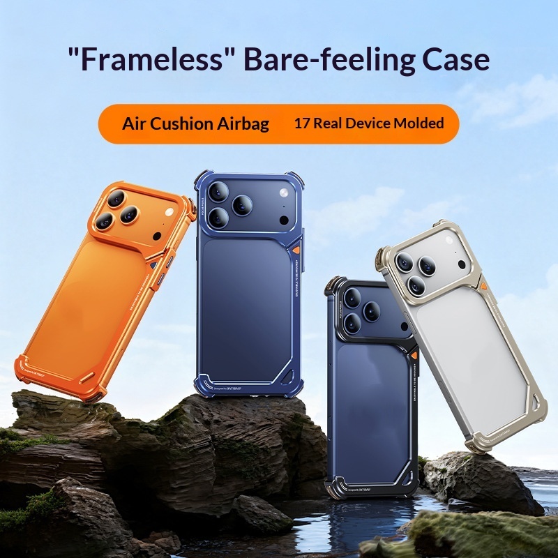 9-character Case, Compatible Metal Phone Case With Lens Holder And Airbag For Drop…