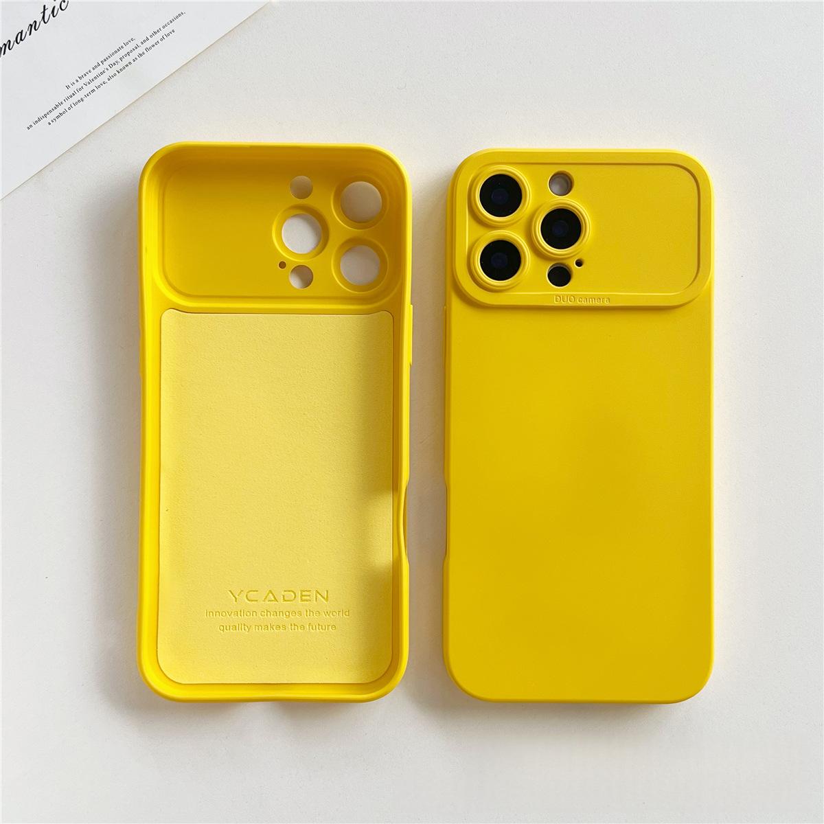 Suitable Phone Case Large-view Window Silicone Drop-resistant Protective Case