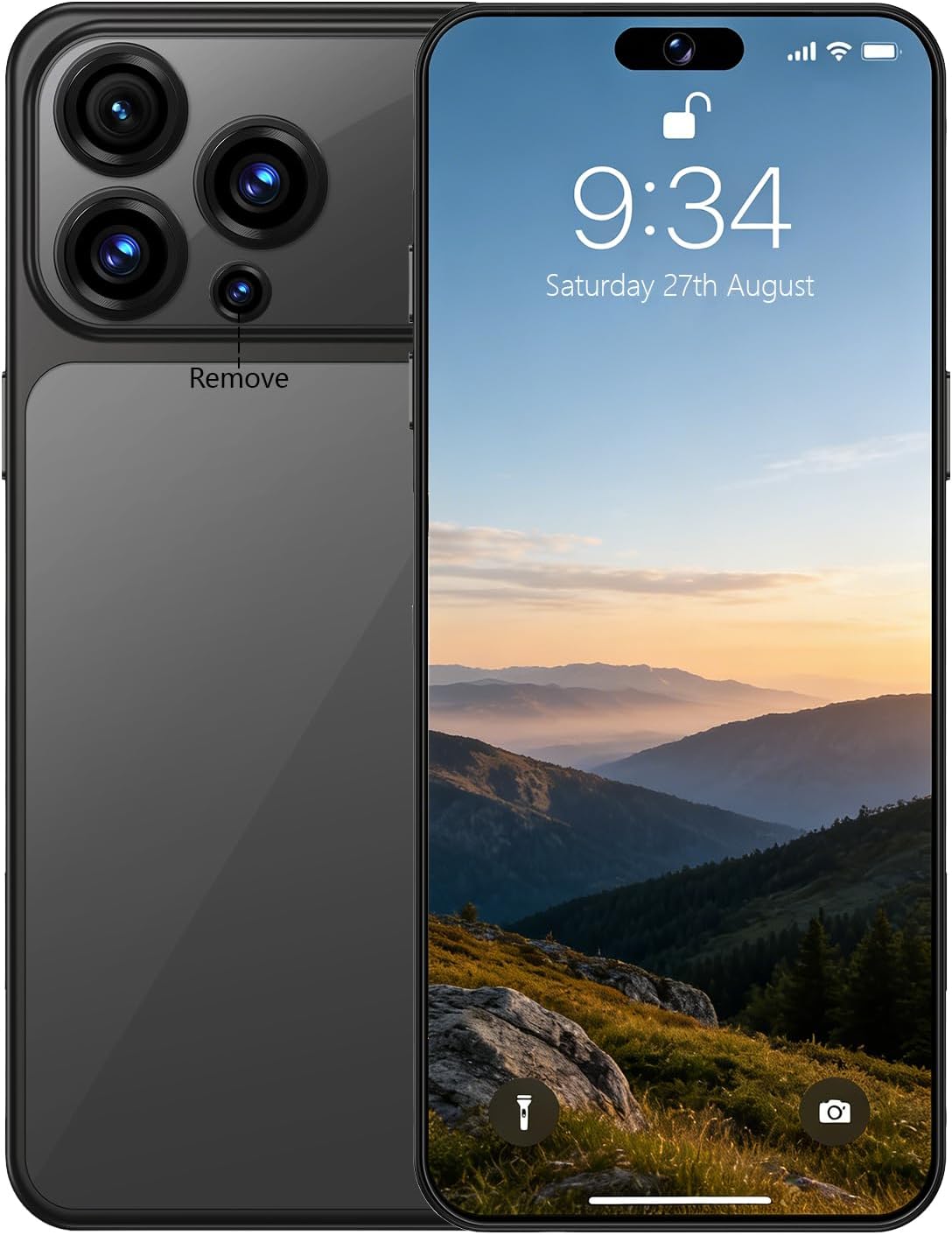 A17 Pro Max 5G Android 15 Smartphone, 6.8in FHD- Display, 8GB RAM - 256GB Storage, 72MP…