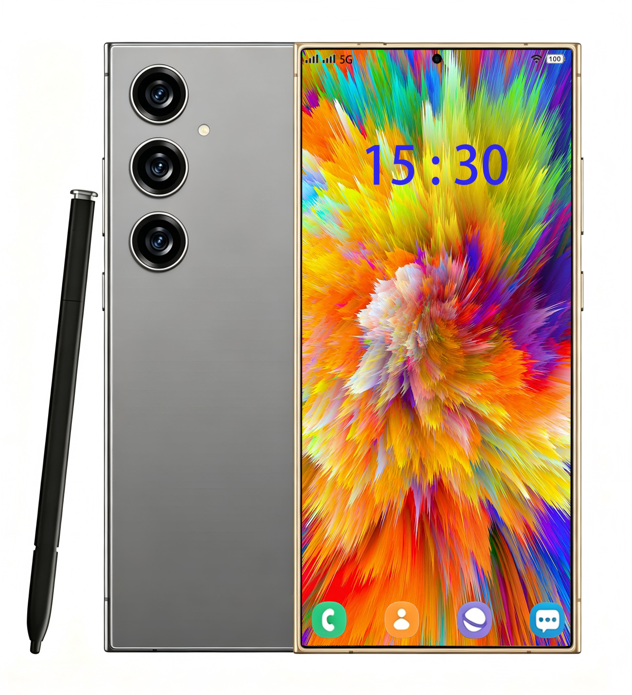 25 Ultra Cell Phone 5G Unlocked Phone 8GB 256GB Smartphone With Tool Pen 6 .9 HD Android…