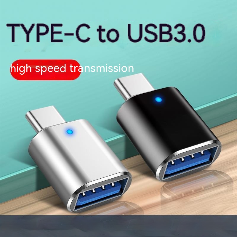 Type-c To Usb30 USB With Indicator Light Mobile Phone Mouse Keyboard Sound Card Car…