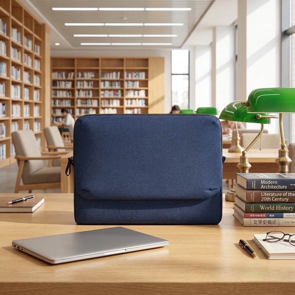 Shockproof Front-Opening Laptop Sleeve For Business Use