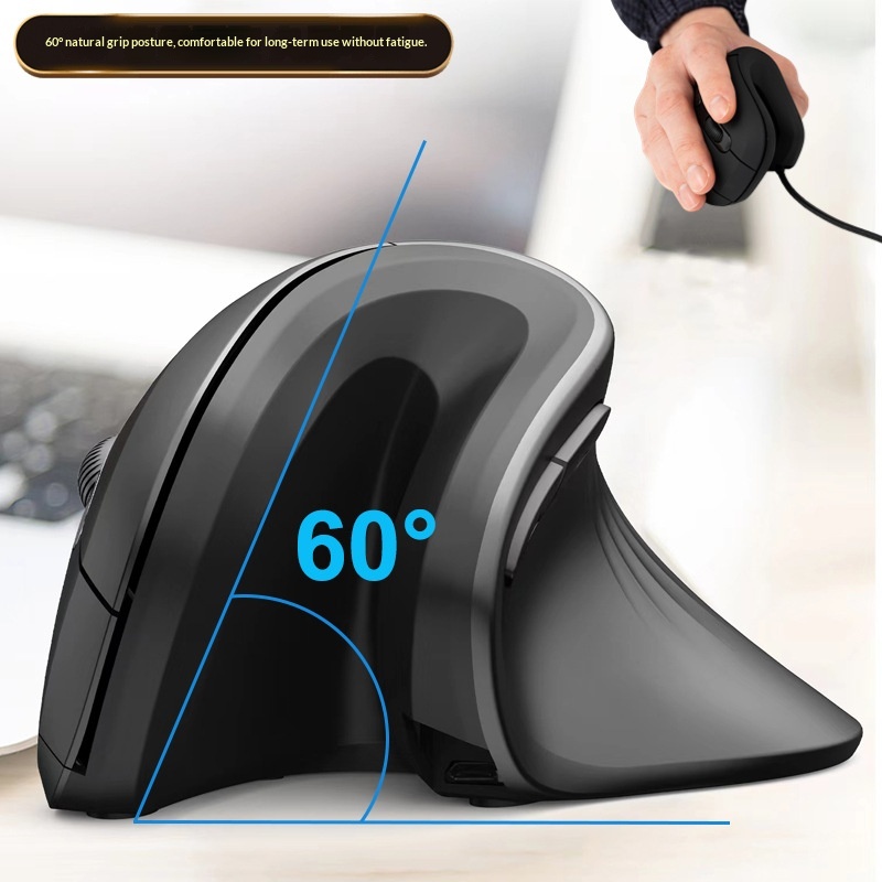 Bluetooth Dual-mode Vertical Mouse For Laptops