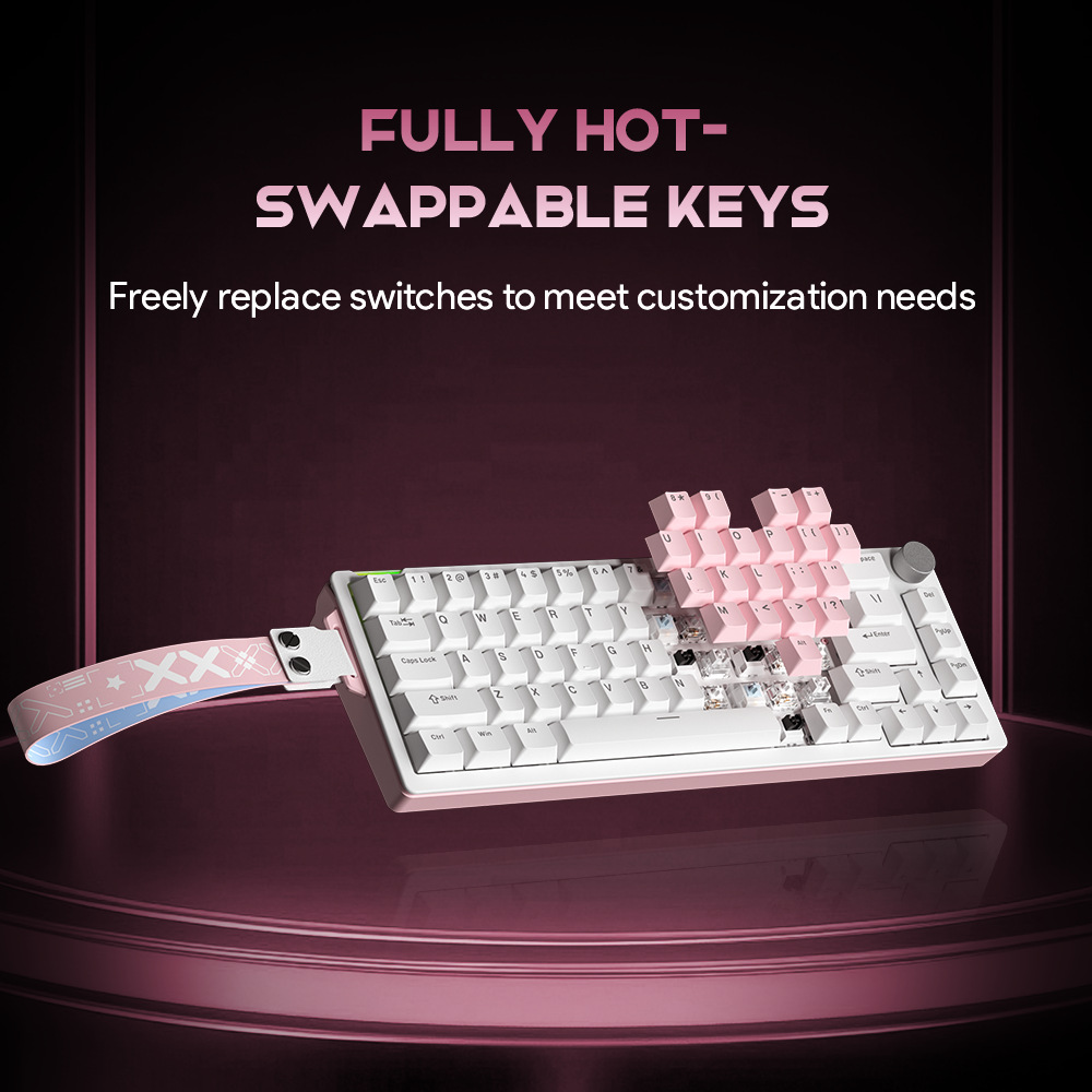 FURYCUBE V68 Wired Mechanical Keyboard