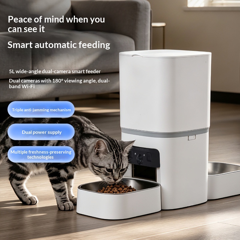 Smart Automatic Pet Feeder For Home Use