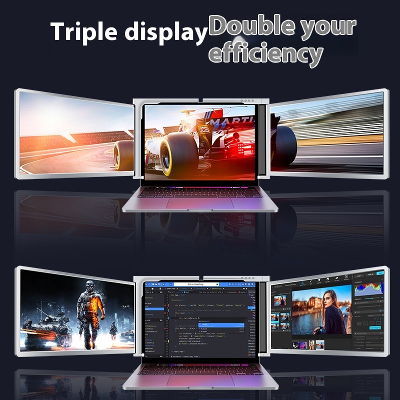 Portable Display Single-screen Dual-screen Display Three-screen Portable Display Notebook…