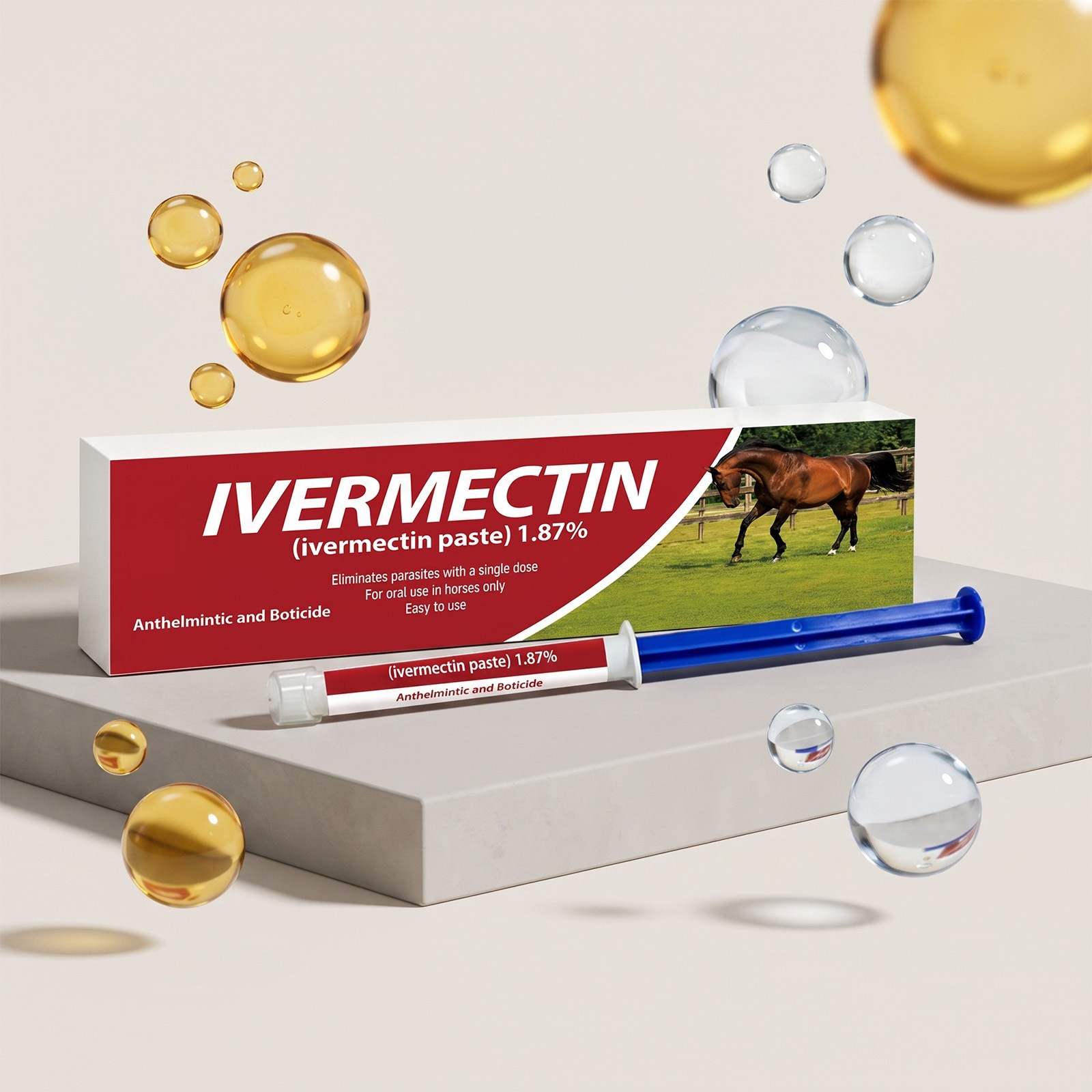 Horse Ointment Gel Is Convenient For Controlled Use And Suitable For Horses Of Different…