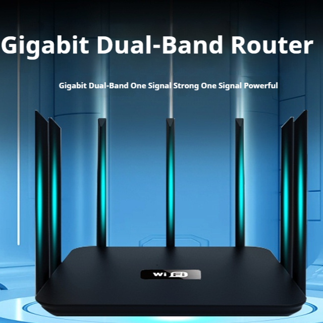5G Dual-Band Gigabit Ultra-High-Speed Wi-Fi All-Network Router The Wall-Penetrating…