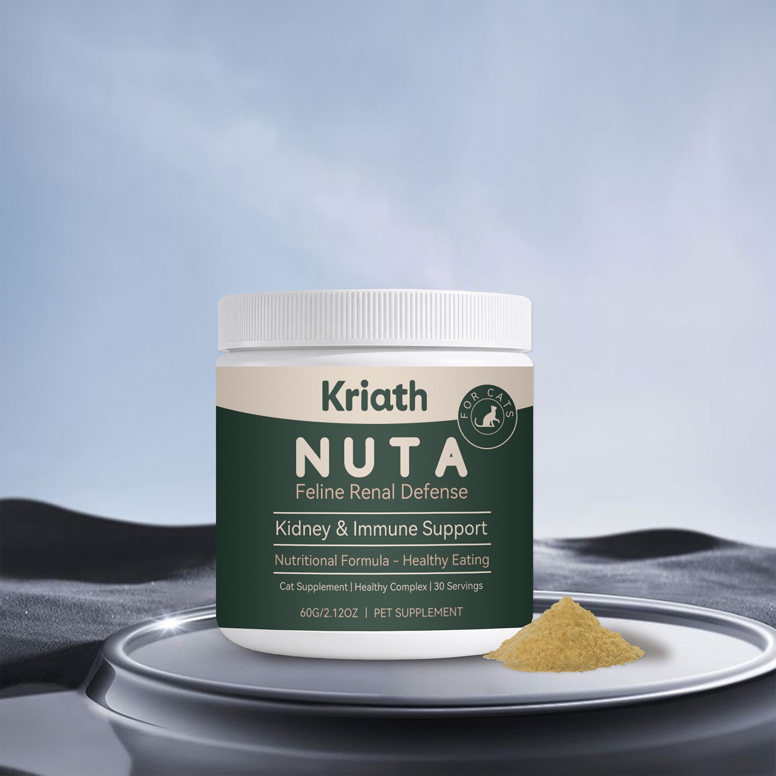 Kriath Cat Care Nutritional Powder Daily Care Comfortable Gentle Supplement Cat Body…