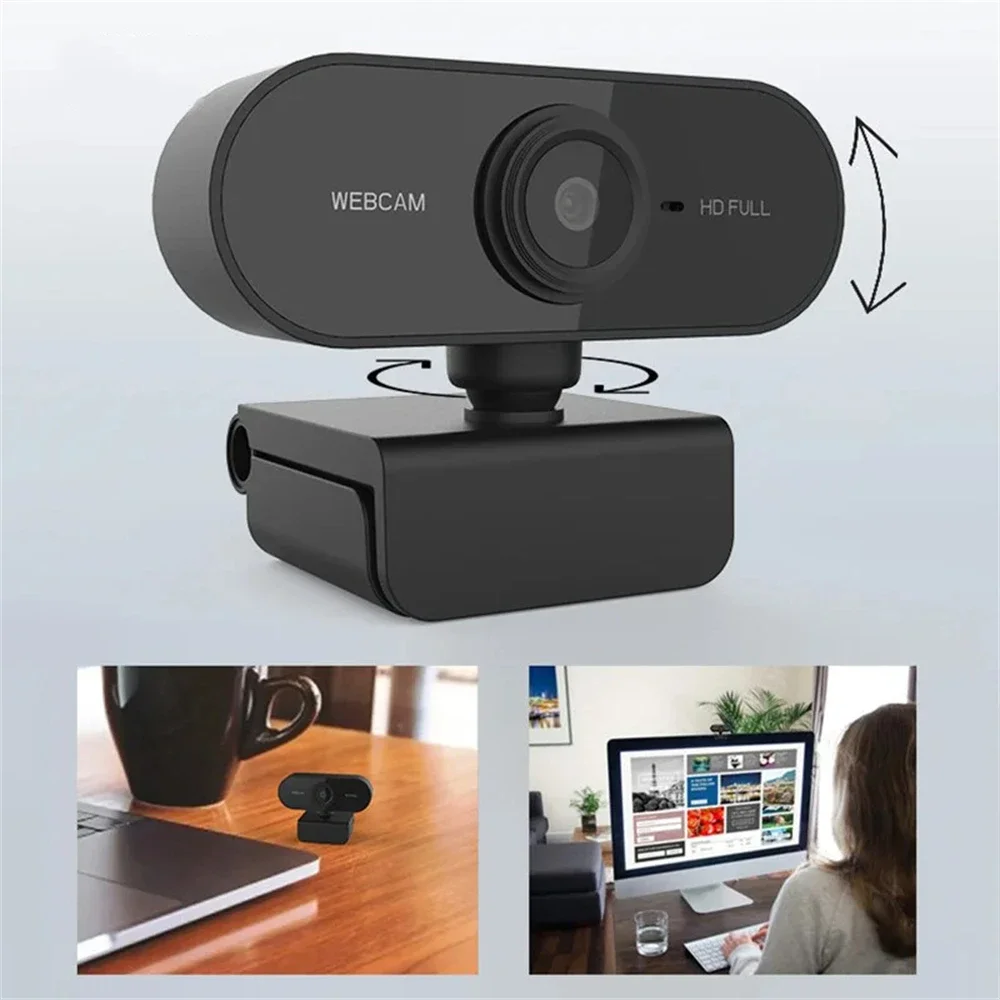 2K 1080P 720P 480P HD Webcam For Desktop Laptop Computer Mini USB Web Camera With…