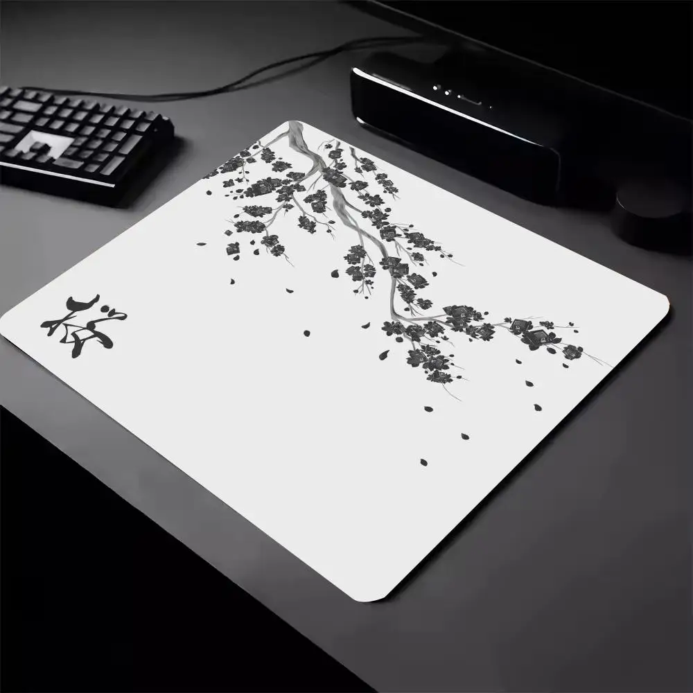 Japan Cherry Blossom 22X18 40X45 Game Small Mousepad Computer Sakura Desk Mat Table…