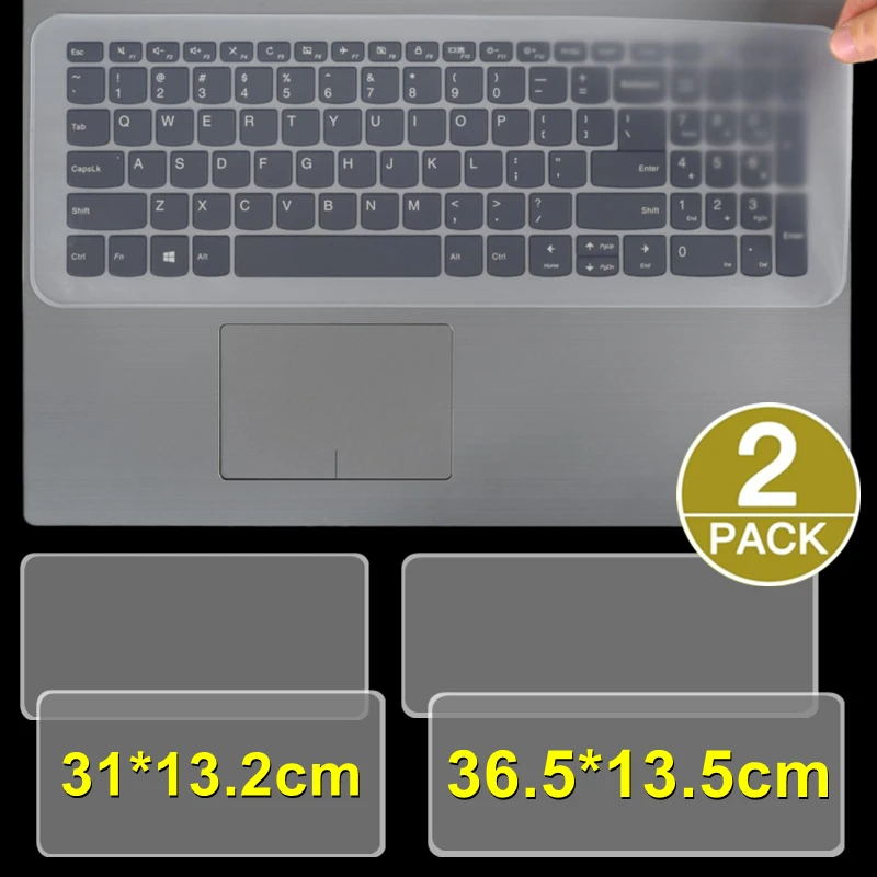 1-2Pcs Universal Keyboard Protector Cover Skin for Laptop Notebook 13"-17" inch Silicone…