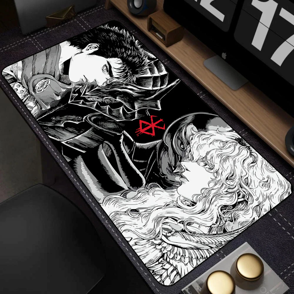 Mouse Mat Berserk Guts Gamer Gaming Mouse Pad Guts Sword in Berserk Computer Accessories…