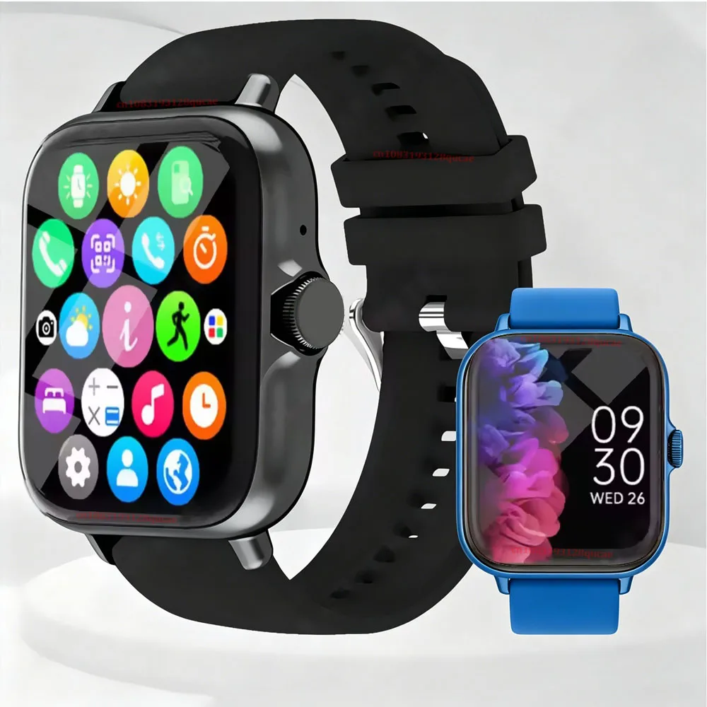 Men Women Smart Watch 2.01'' Waterproof Fitness Sport Watch Answer Call Sleep Sport…
