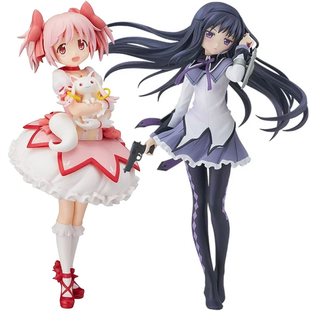 22cm PMMM Magical girl Anime Figure Kaname Madoka Action Figure Kawaii Akemi Homura…
