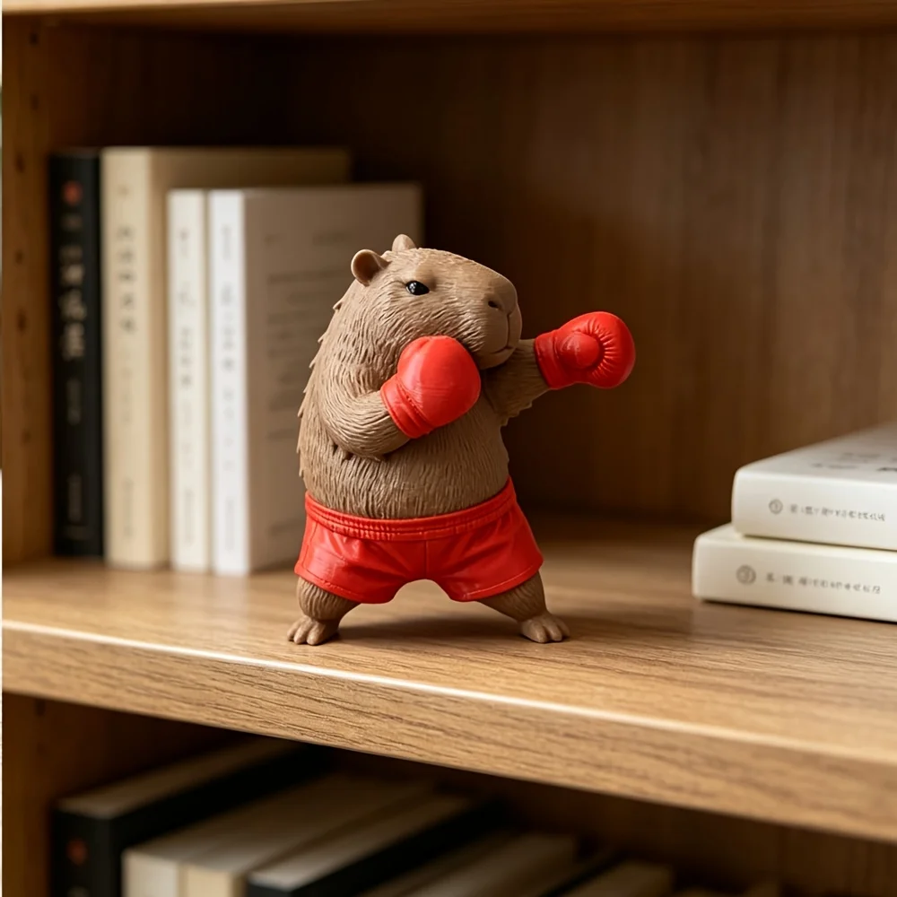 Cute Capybara Ornament, Desktop Office Decoration, Car Decor, Creative Animal Model…