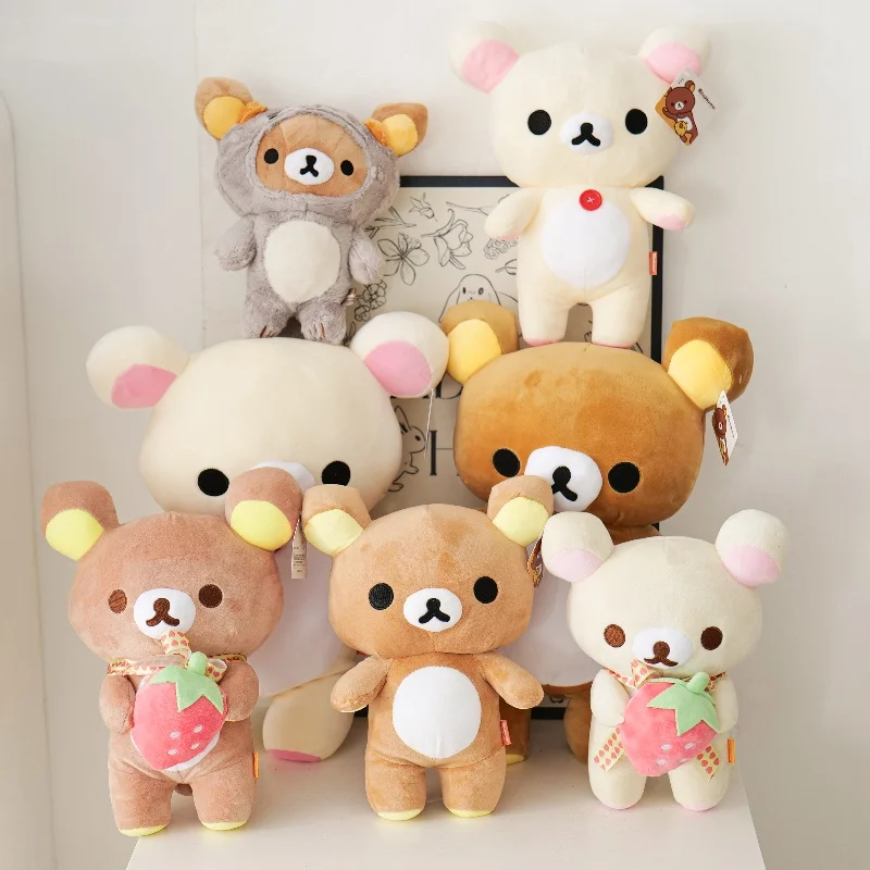 Rilakkuma Collection Plush Kawai Teddy Bear Stuffed Doll Kawaii Room Dcor Lovely Animal…