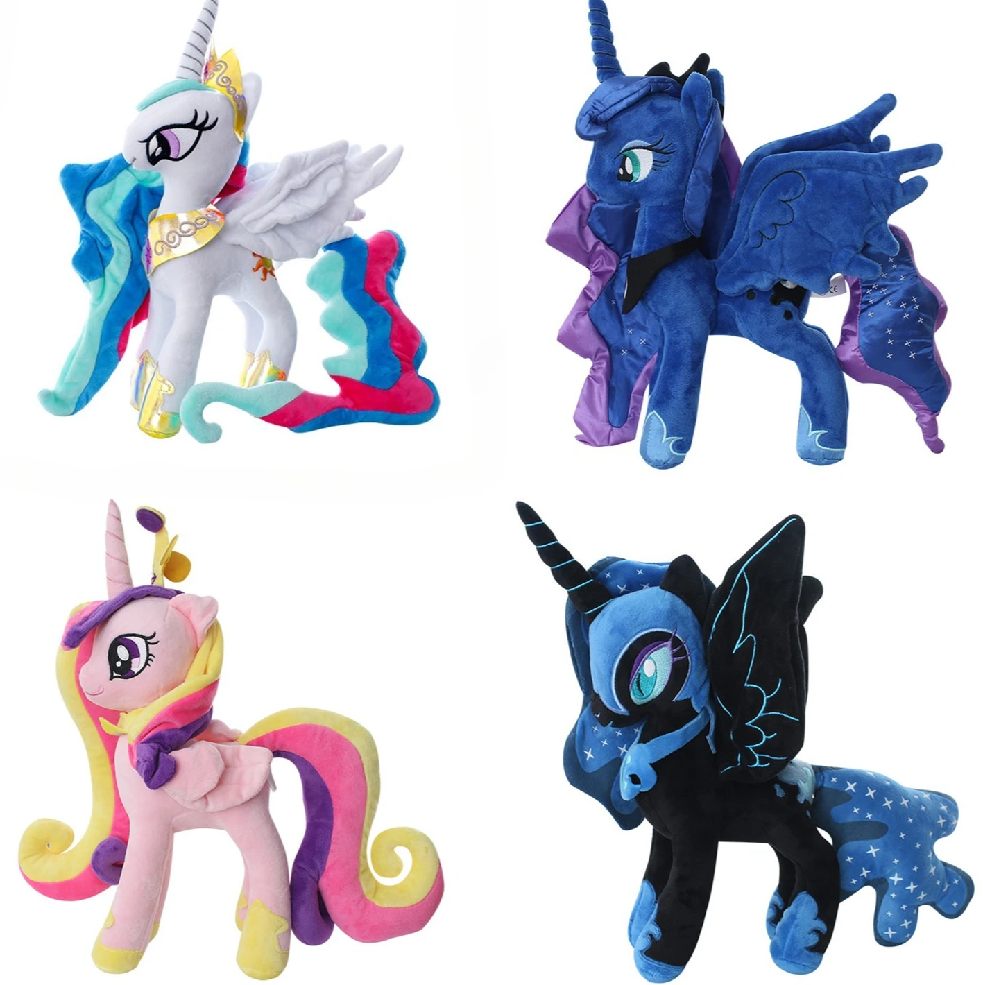 Unicorn Plush Toy Pony Doll Kawaii Cartoon Horse Soft Stuffed Animal Plush Pillow Kids…