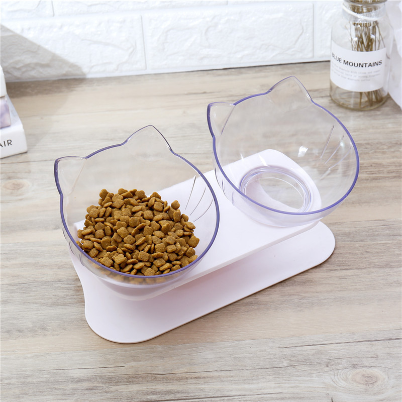 Kitten Bowl Pet Cervical Support Feeding Food Basin